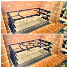 Подставка под казан и посуду для мангала (АристократЪ)